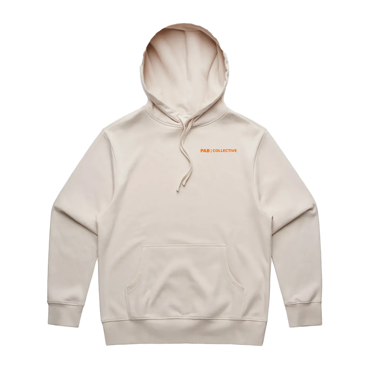Mens PAB Core drop heavy hoodie orange