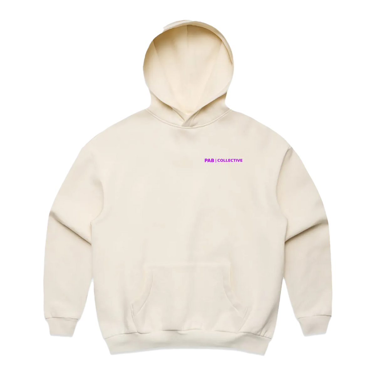 Womens PAB Core drop box hoodie purple