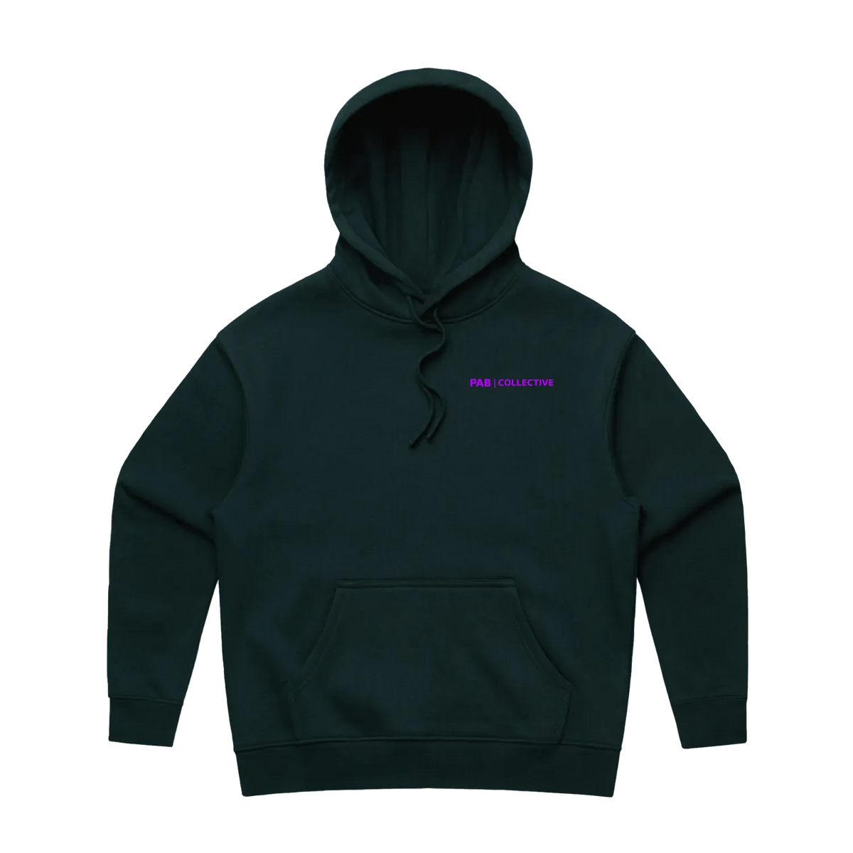 Womens PAB Core drop heavy hoodie purple