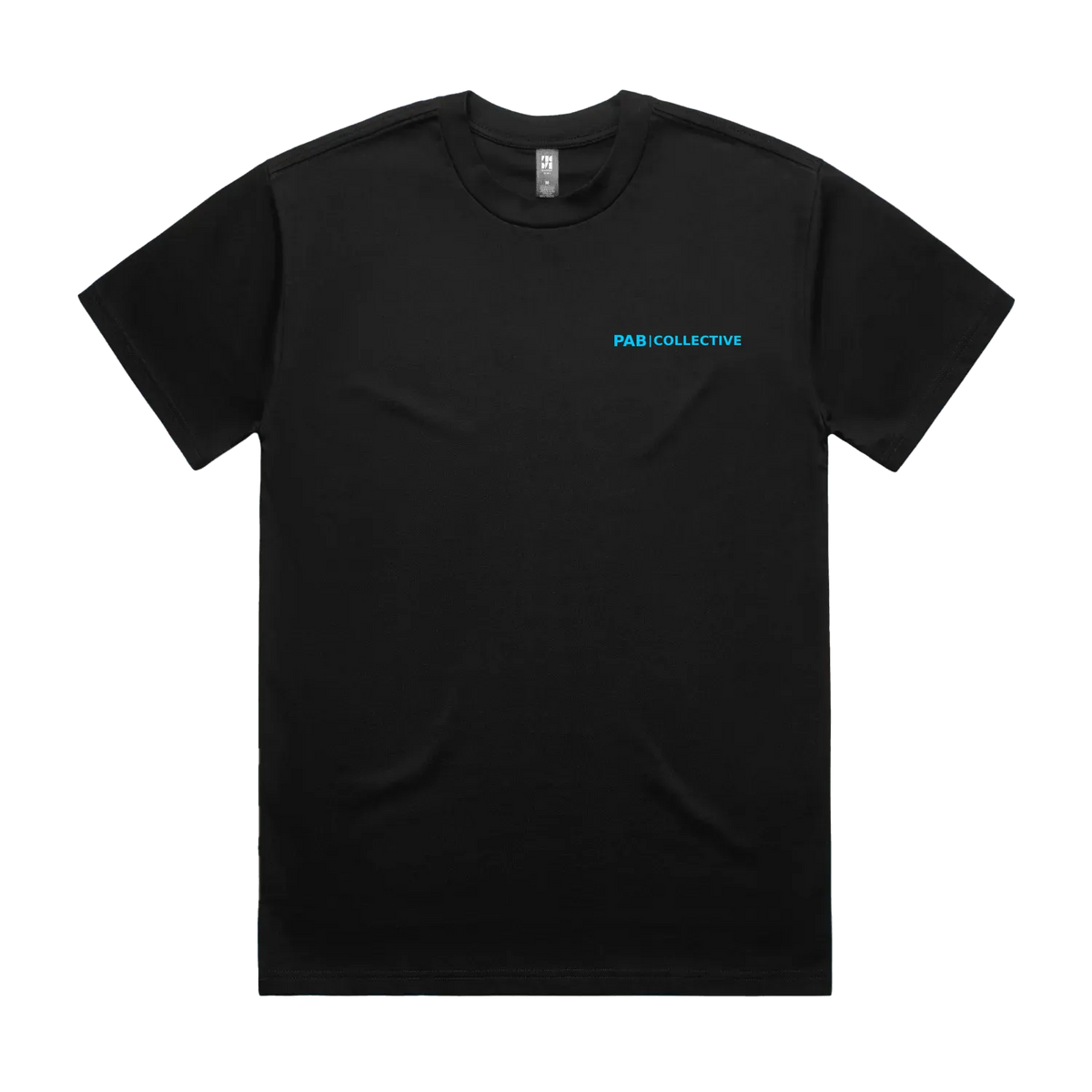 Mens PAB Core drop heavy tee blue