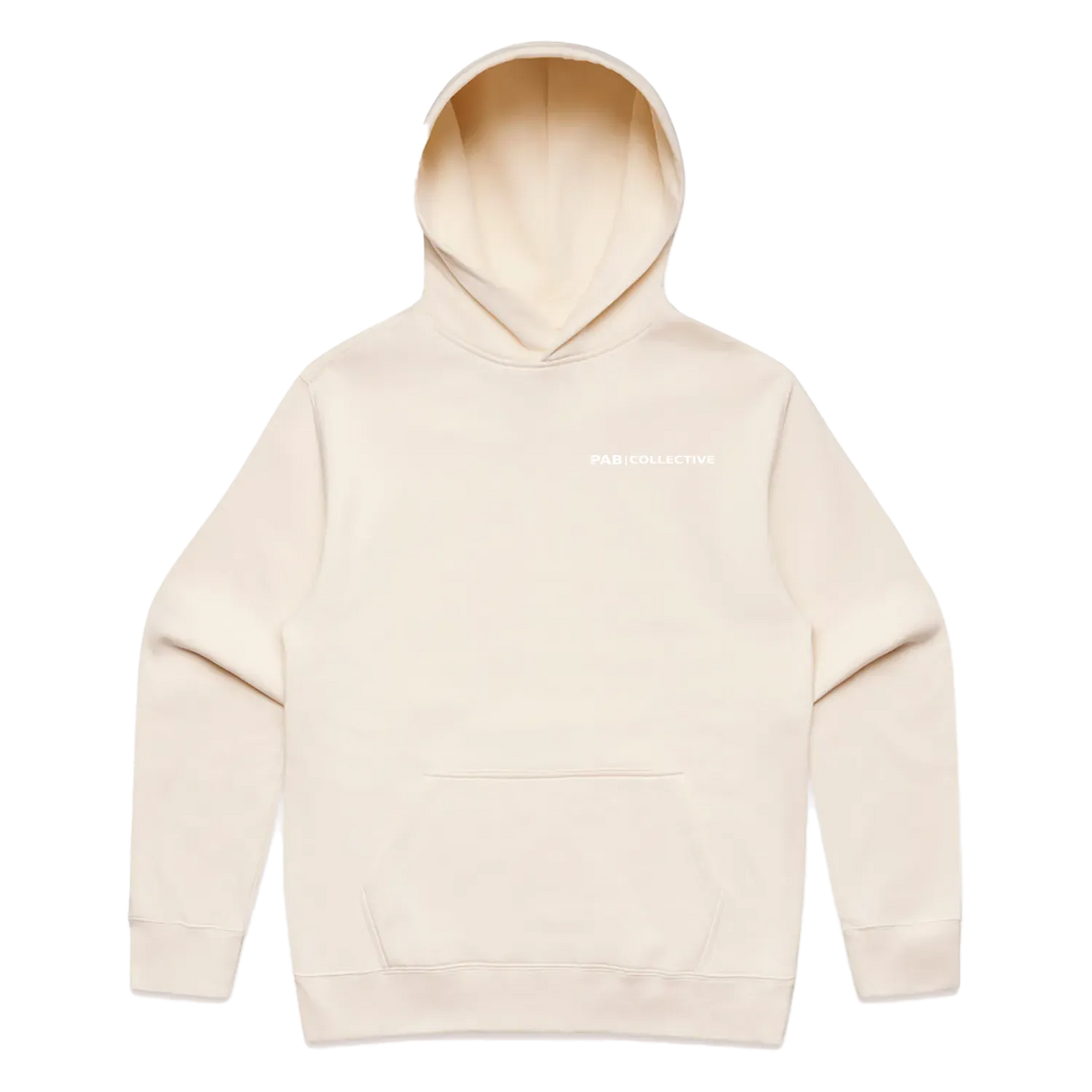 Mens PAB Core drop relax hoodie white
