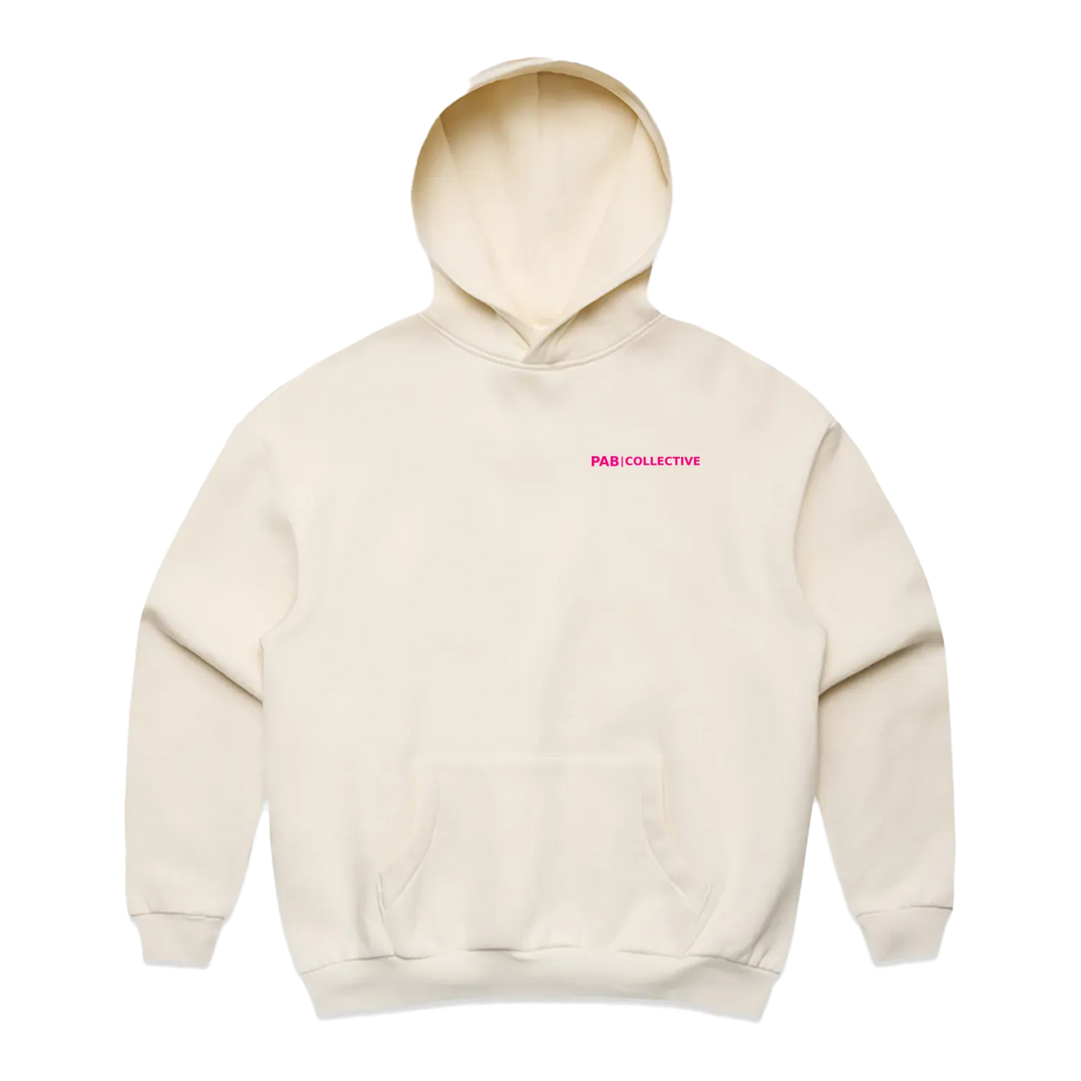 Womens PAB Core drop box hoodie pink