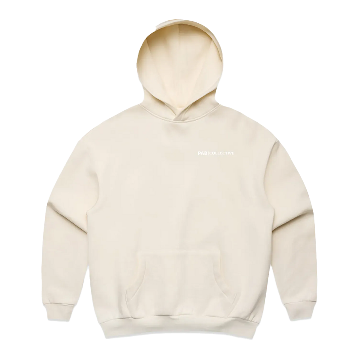 Womens PAB Core box hoodie white