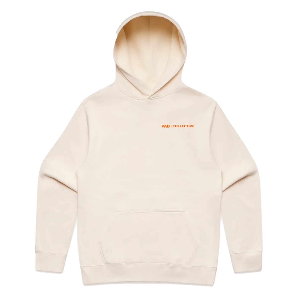 Mens PAB Core drop relax hoodie orange