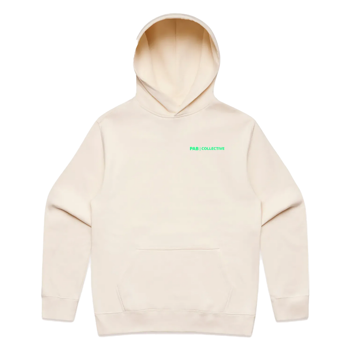 Mens PAB Core drop relax hoodie green