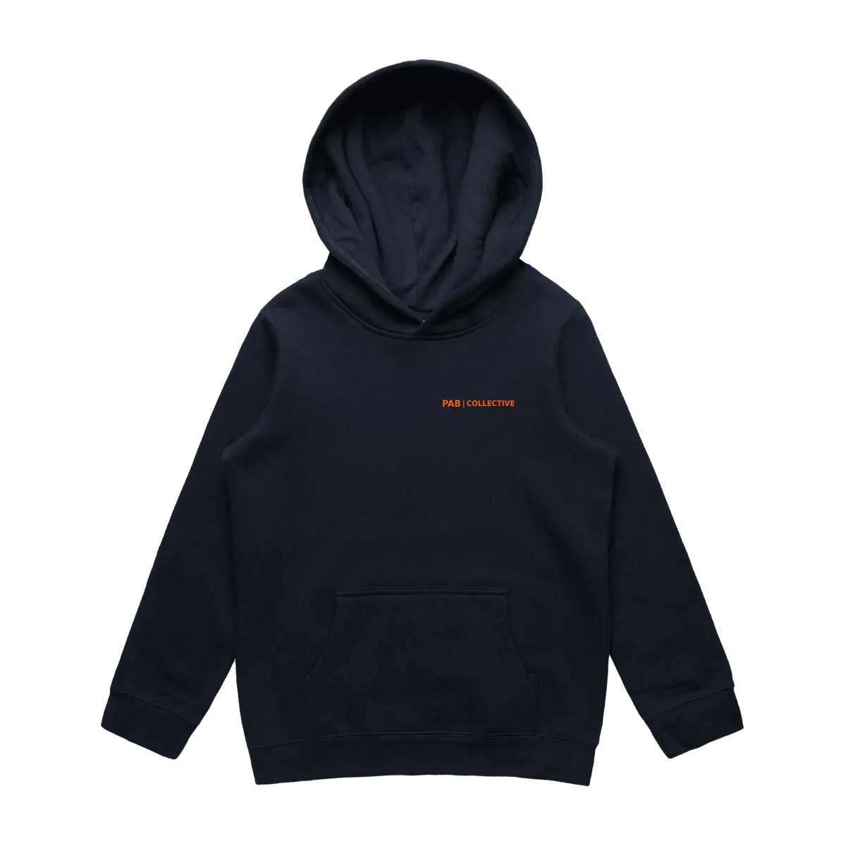 kids PAB Core drop supply hoodie orange